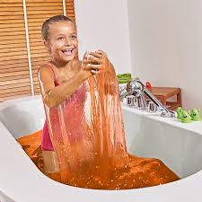Buy Zimpli Kids Slime Baff orange aqua 600g + 2 Crackle | Yallatoys.com