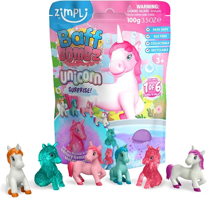 Buy Zimpli Kids Large Unicorn Surprise Bath Bomb (Sold Separately Subjected to Availability) | Yallatoys.com