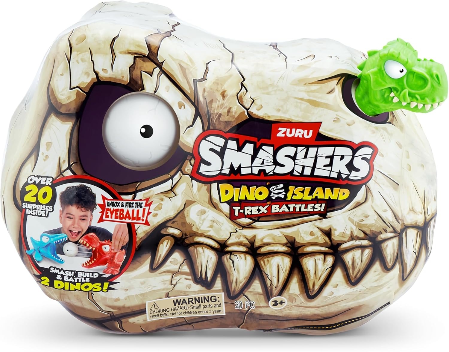 Buy Smashers Dino Island T Rex Battle Playset | Yallatoys.com