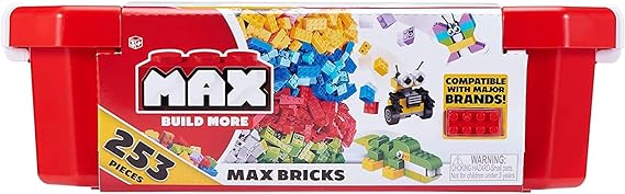 Buy Zuru Max Build More Construction Value Brick 253 Bricks | Yallatoys.com