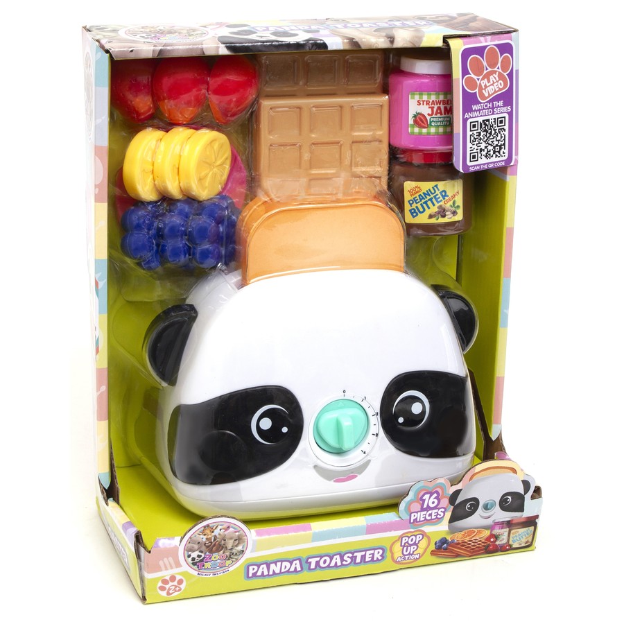 Buy Zoo Troop Panda Toaster With Accessories | Yallatoys.com