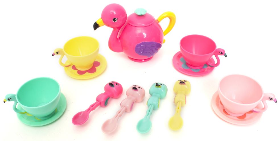 Buy Zoo Troop Flamingo Tea Gift Set | Yallatoys.com