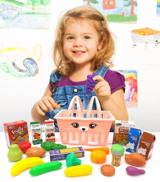 Buy Zoo Troop Kitty Shopping Basket with Accessories | Yallatoys.com