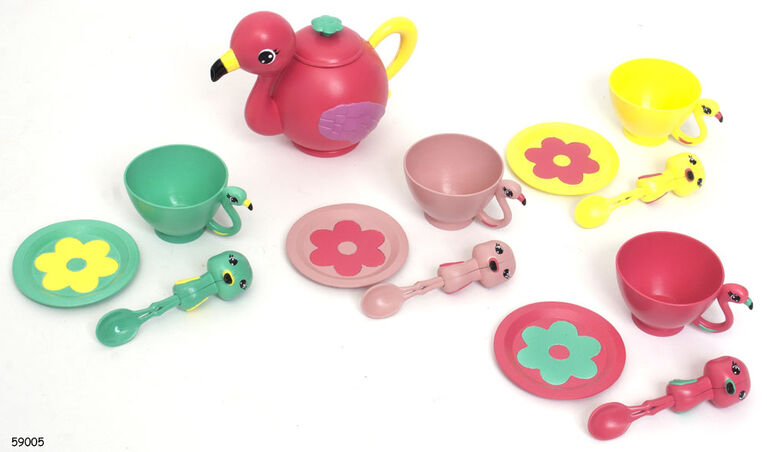 Buy Zoo Troop Flamingo Tea Set | Yallatoys.com