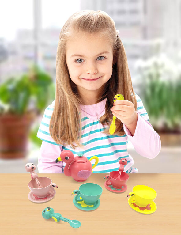 Buy Zoo Troop Flamingo Tea Set | Yallatoys.com