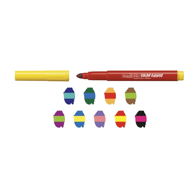 Buy Carioca Magic Felt Tip Pens Color Change 10pcs Online