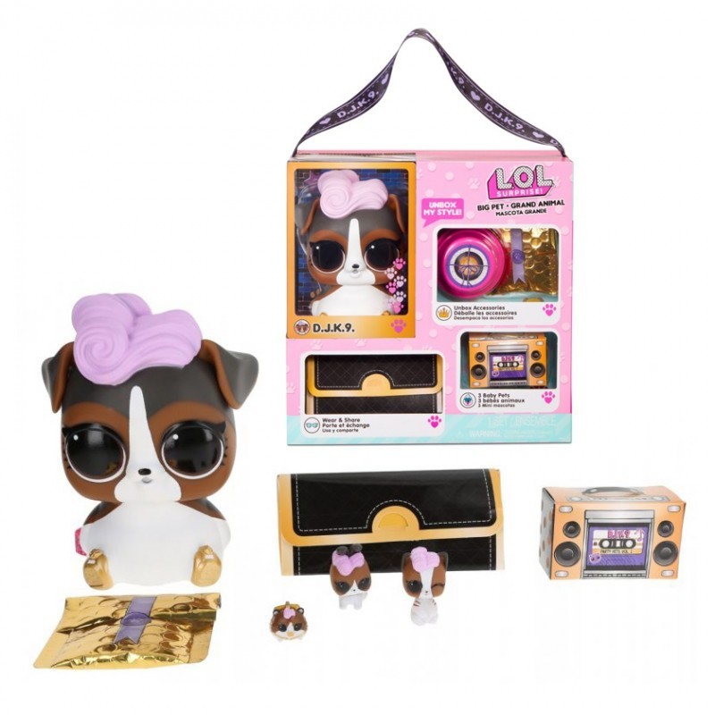 Buy لول مفاجأة الحيوانات الأليفة الكبيرة دي جي K9 Online