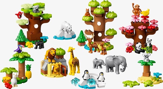 Buy Lego Duplo Wild Animals of the World 10975 Online Yallatoys