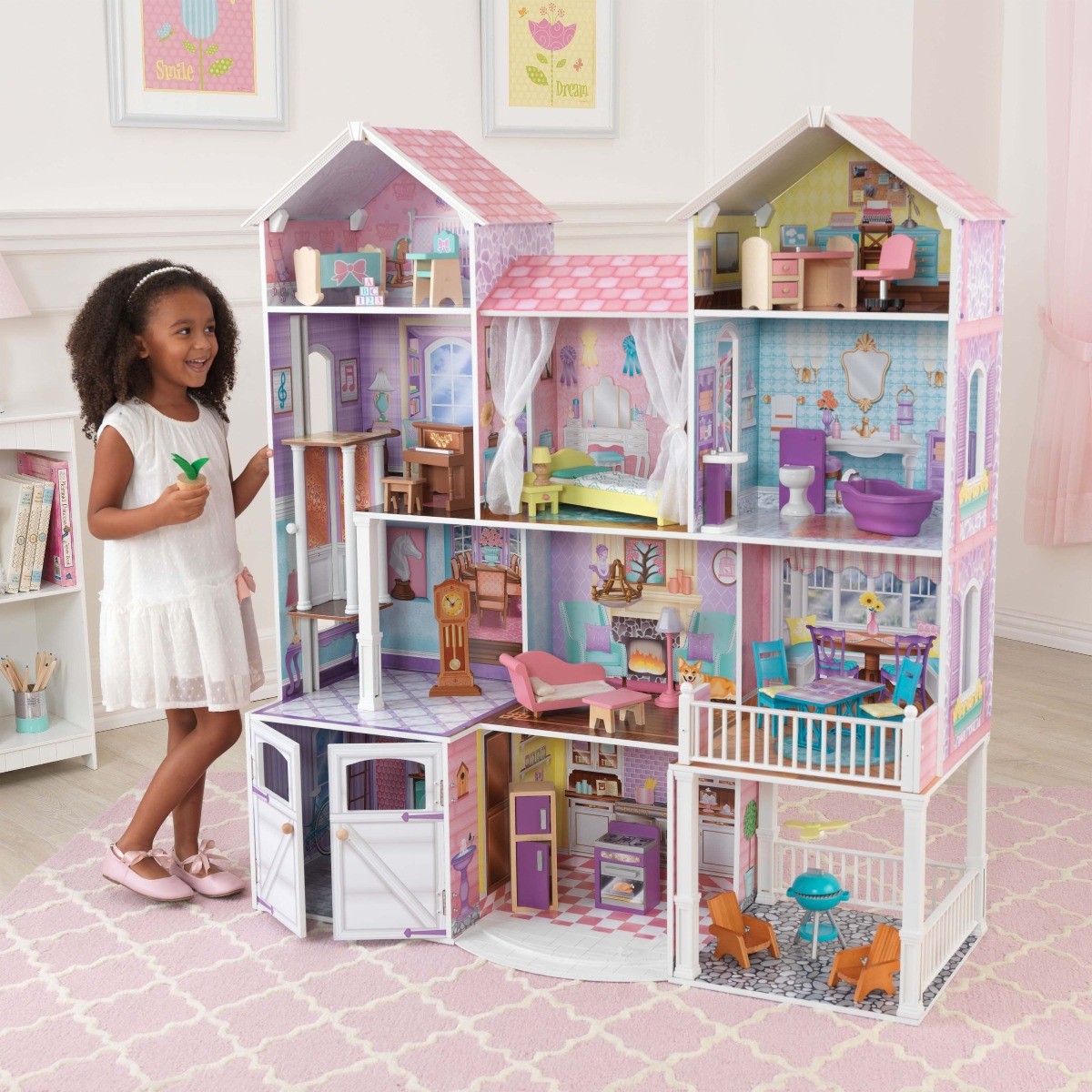 Buy Kidkraft Country Estate Dollhouse Online Yallatoys Qatar - Main Image