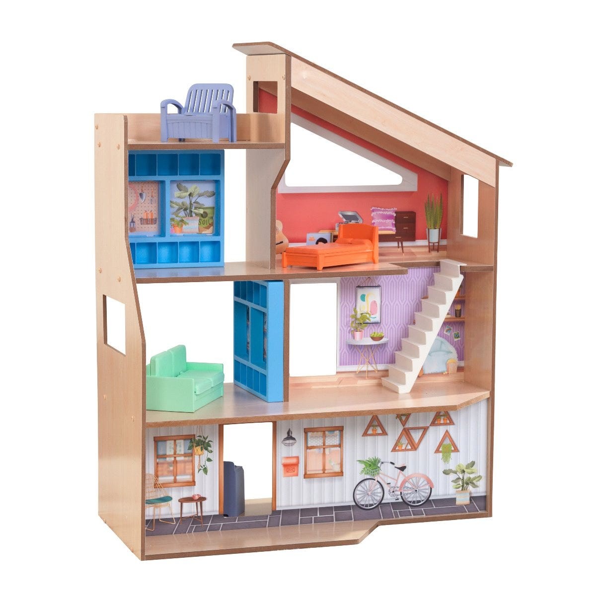 Buy Kidkraft Hazel Dollhouse Online Yallatoys Qatar