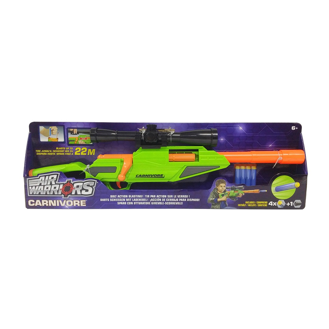 Buy Buzz Bee Air Warriors Carnivore Toy Gun Online Yallatoys Qatar