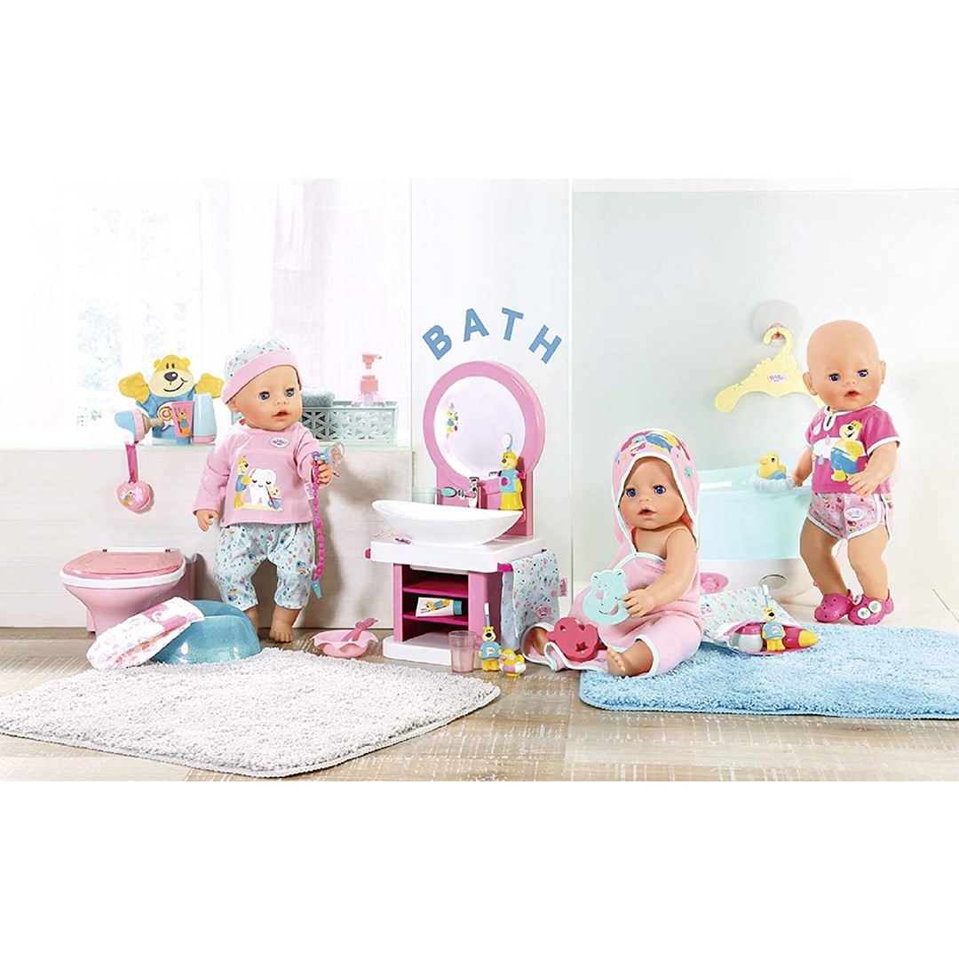Bath Toys Amazon Baby Born Bathroom Set BABY Born 831953 EA Bath