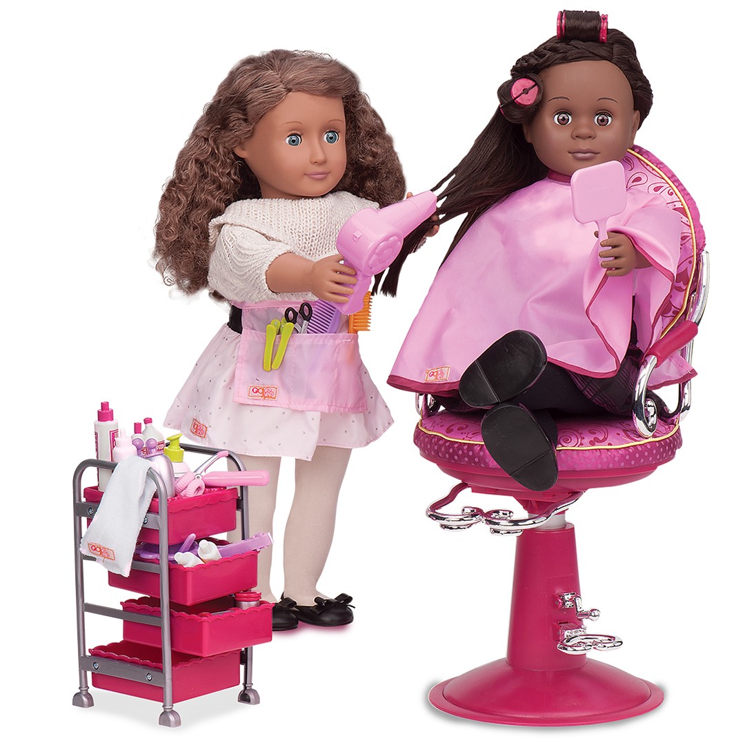 Buy Our Generation Doll Hair Salon Set Online Yallatoys Qatar