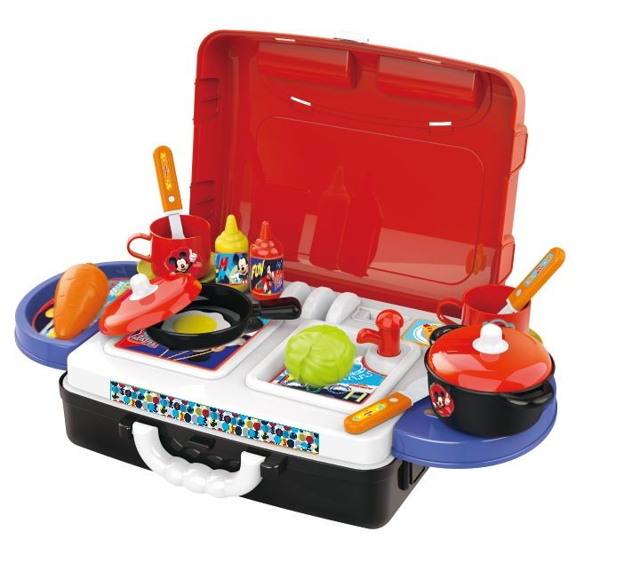 Buy Disney Mickey Kitchen Play Suitcase Online Yallatoys Qatar