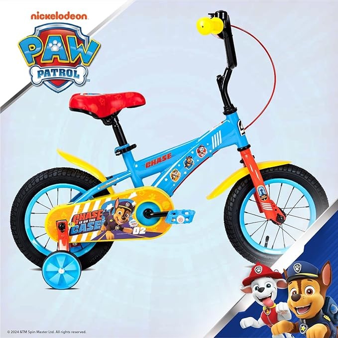 Buy Spartan Paw Patrol Chase Bicycle 12inch Online Yallatoys Qatar