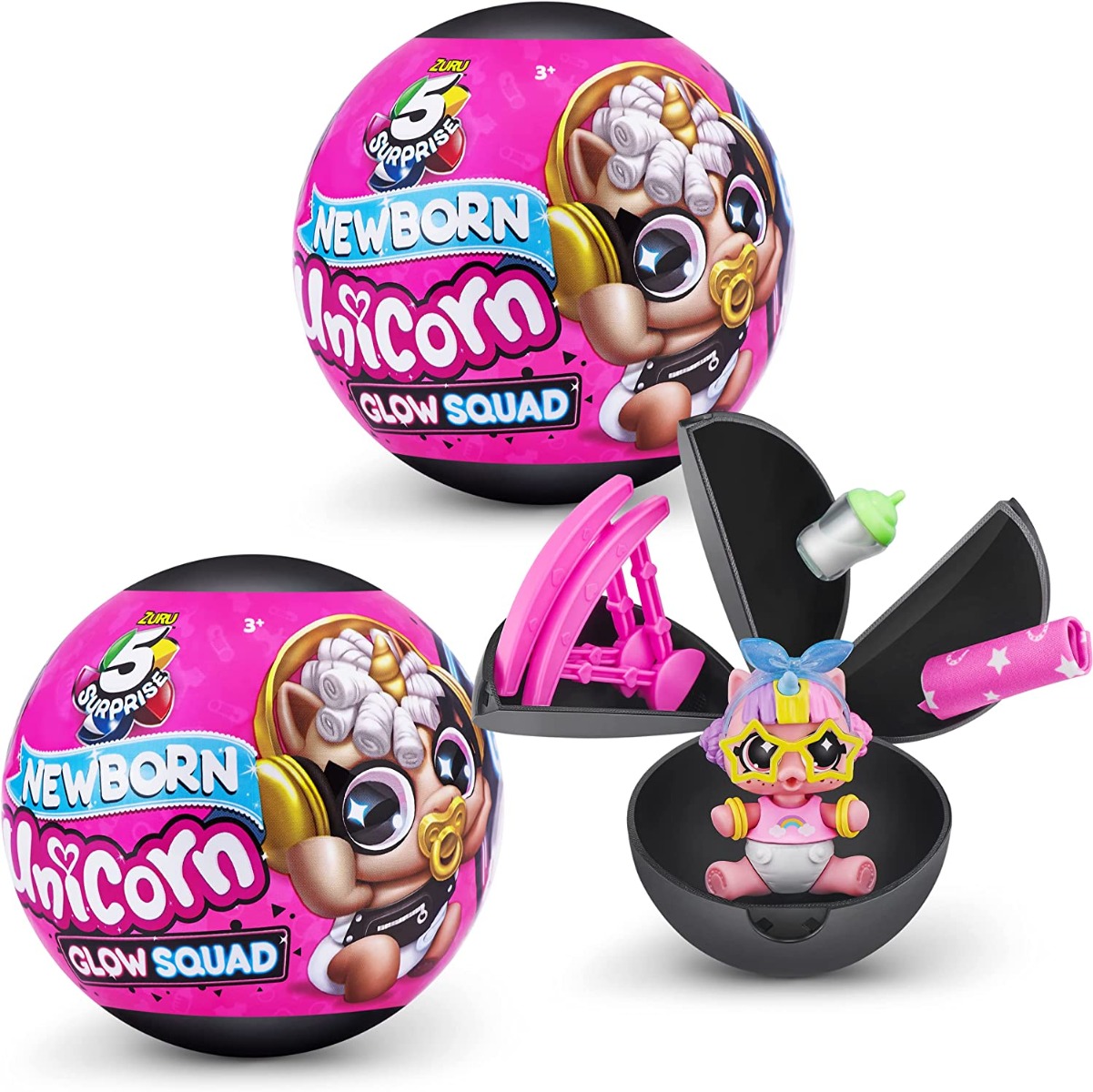 Buy 5 Surprise Unicorn Squad Series 6 Newborn Unicorn Glow Squard Mini