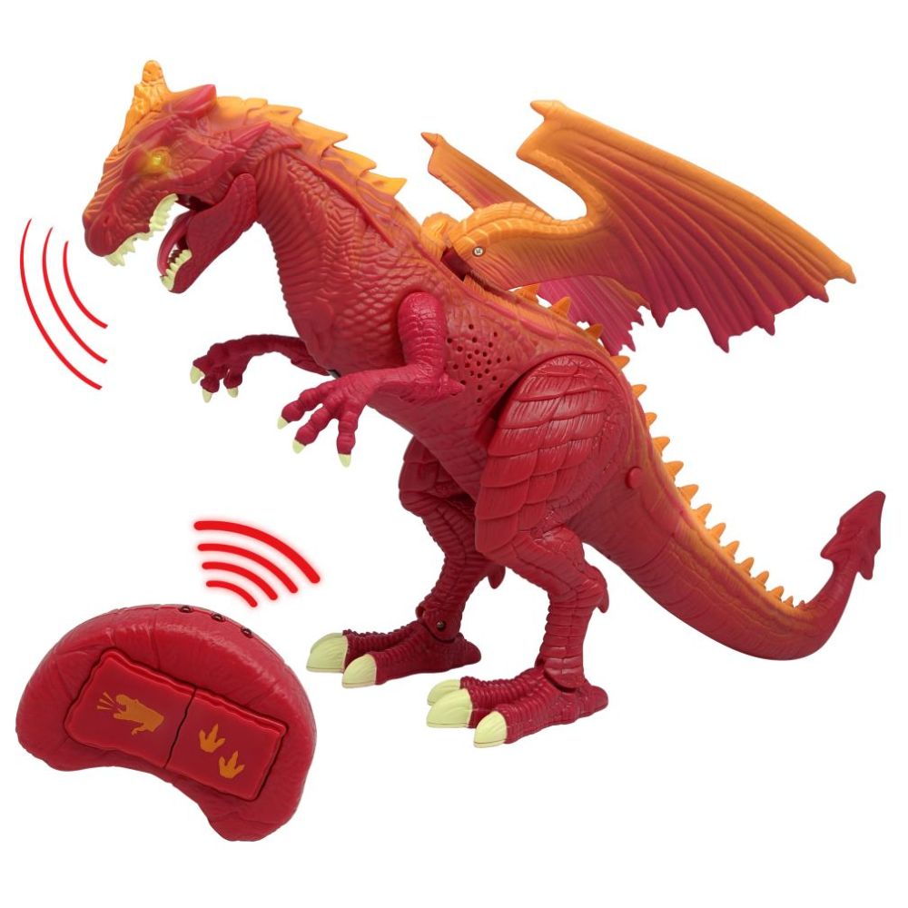 Buy Mighty Megasaur Remote Controlled Dragon Roars and Walks Online