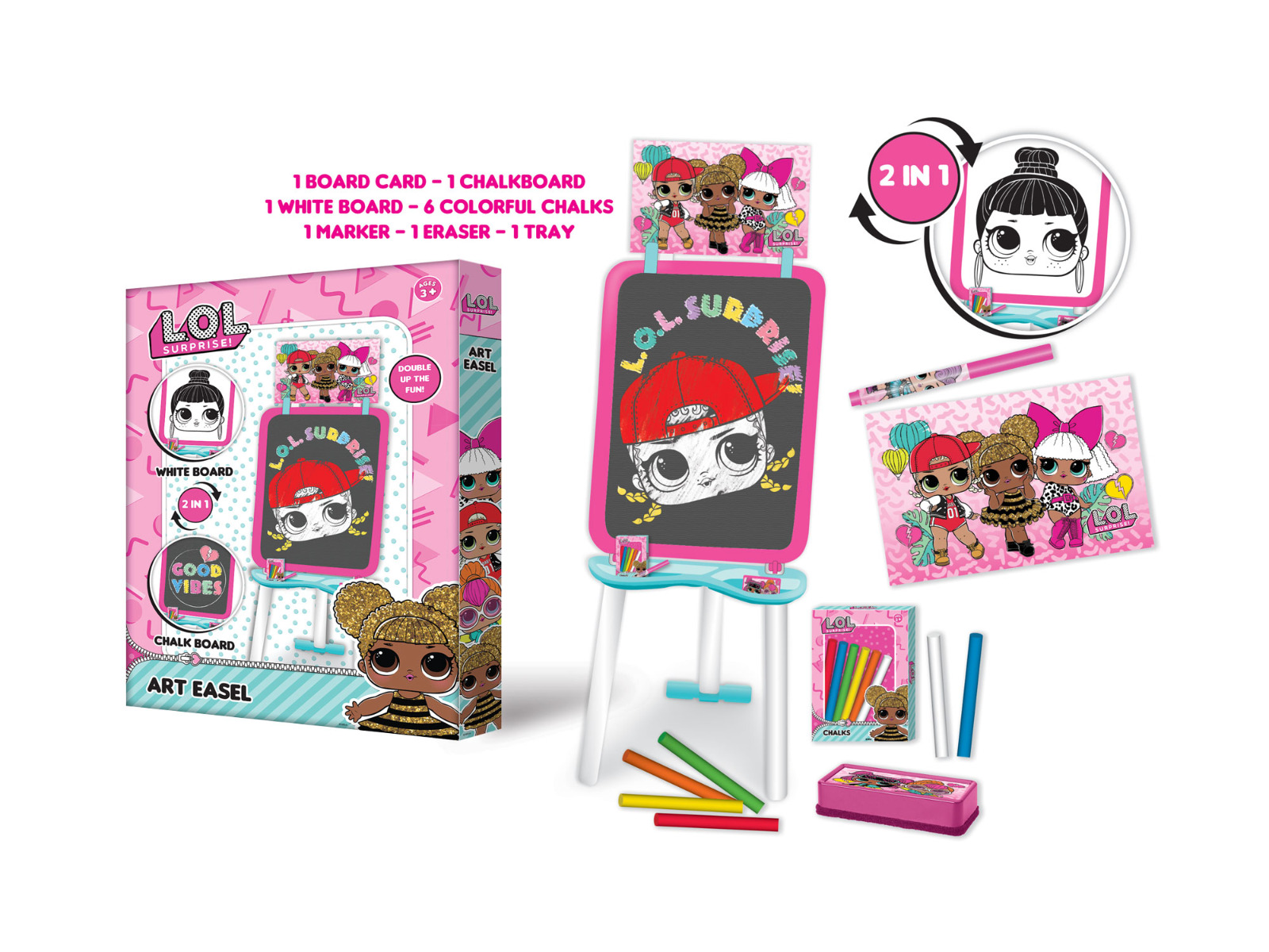 Buy Lol Surprise Art Easel Online Yallatoys Qatar